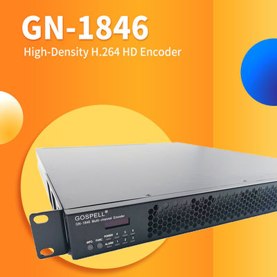 Chiny Gospell GN-1846 12-kanałowy H.264 HD Enkoder Opcje wejścia HDMI Cyfrowy koder telewizyjny z transmisją dostawca