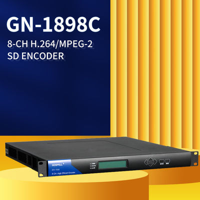 Chiny SD IPTV OTT Headend Digital TV Encoder HD H264 To Ethernet IP Video Live Streaming One Stop Solution dostawca